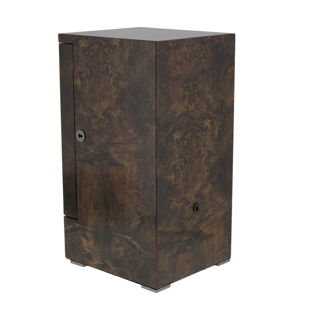 2 Watch Winder Dark Burl Wood Finish the Tower Series by Aevitas